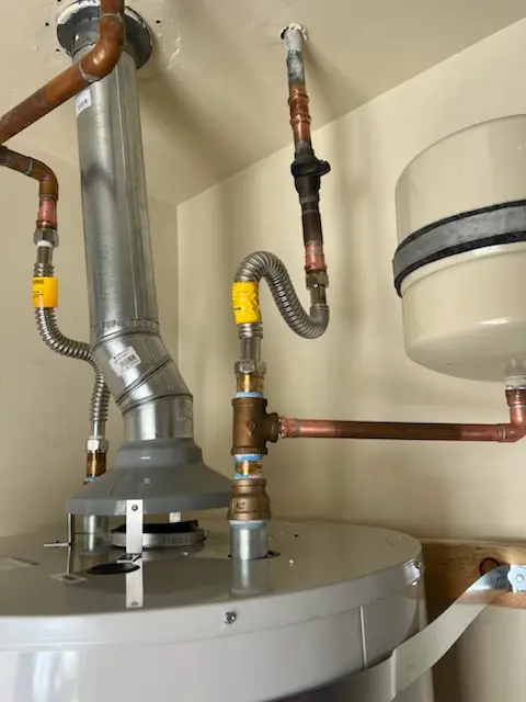 Water heater installation and plumbing repair in Leeds